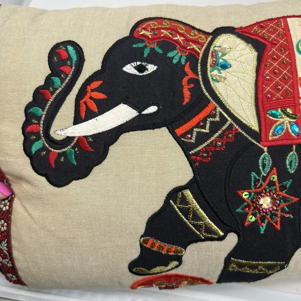 Pier 1 Elephant Throw Pillows 19